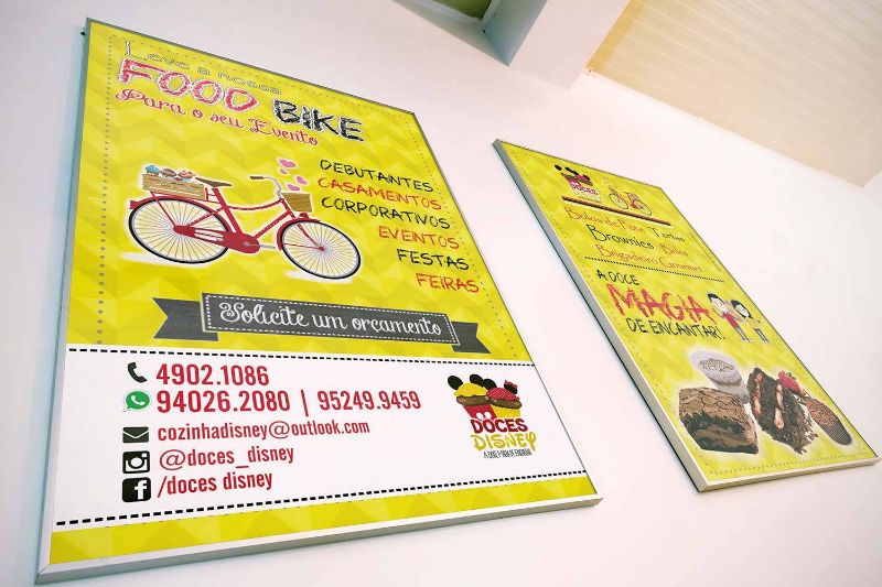 Criação de cataz para Food Bike