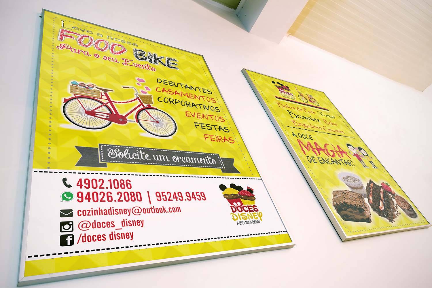 Criação de cataz para Food Bike