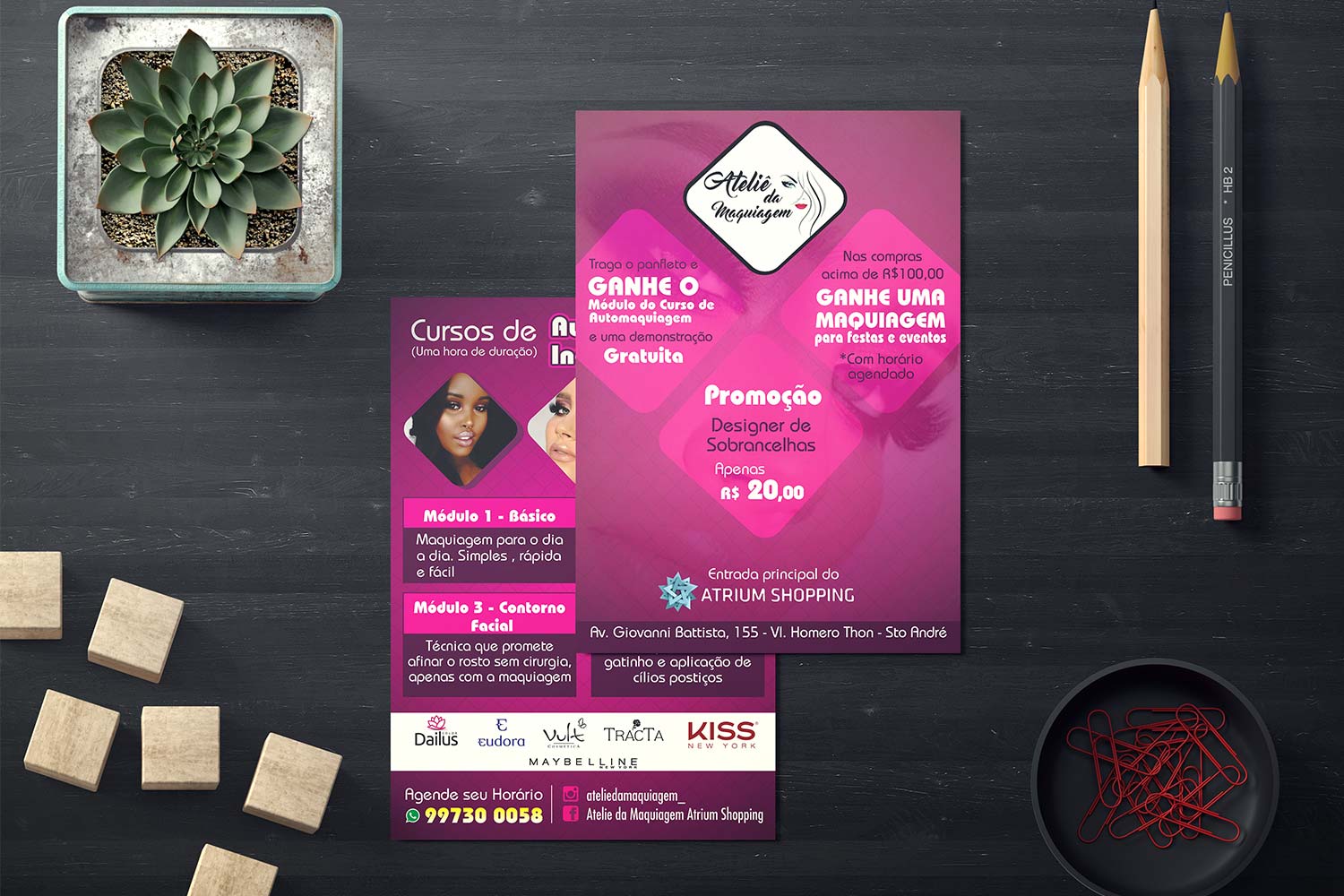 Flyer salão de beleza