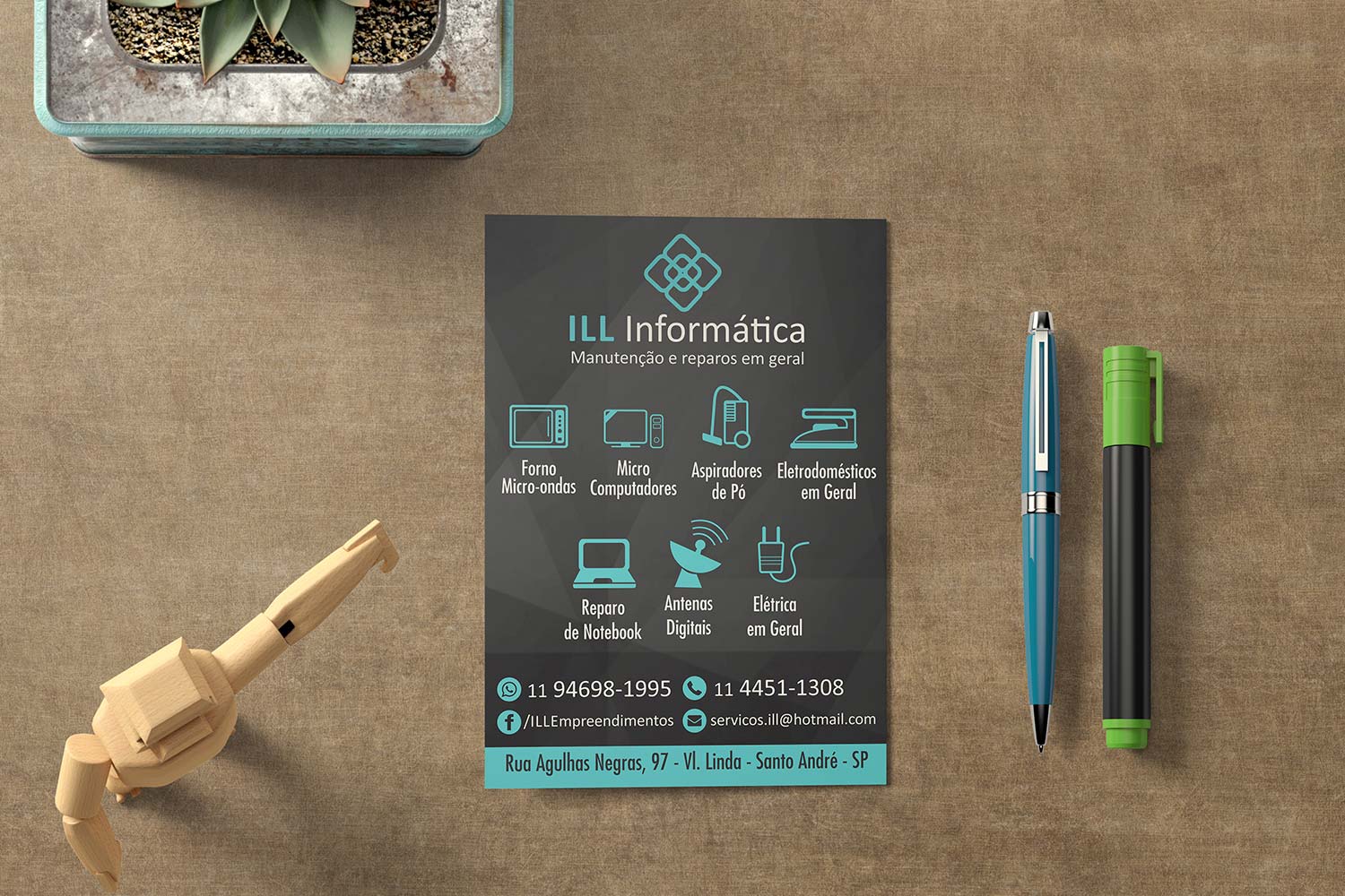 flyer informática