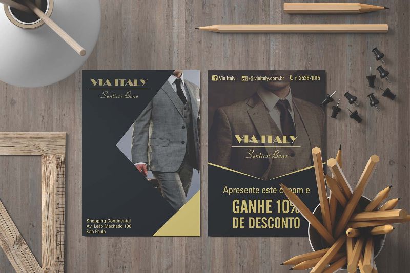 flyer loja