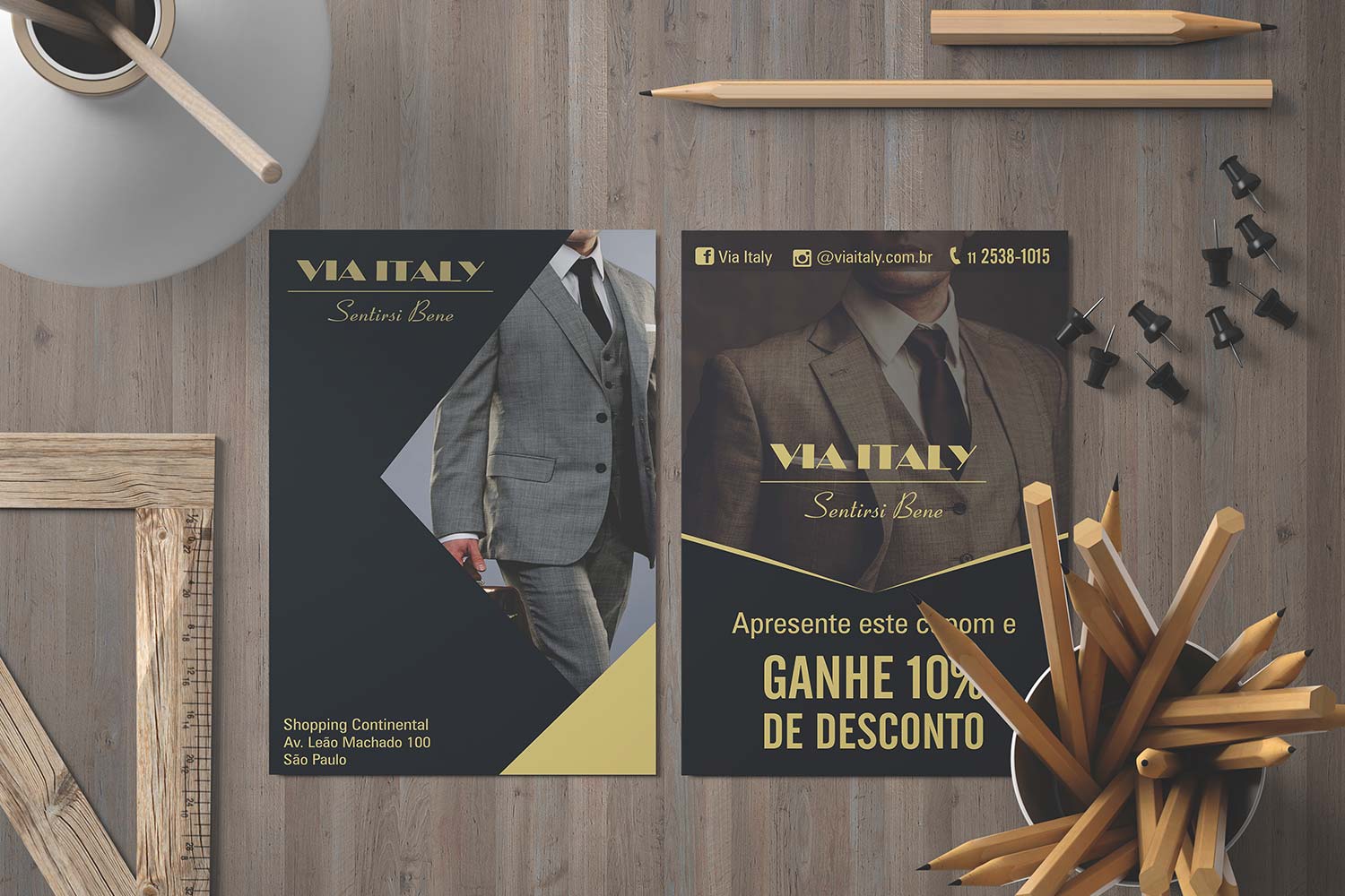 flyer loja