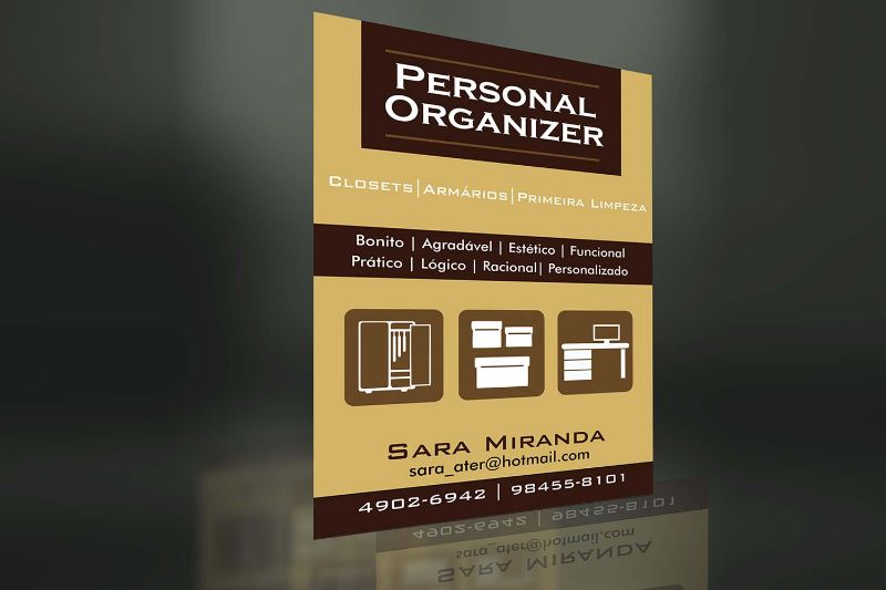 flyer personal organizer