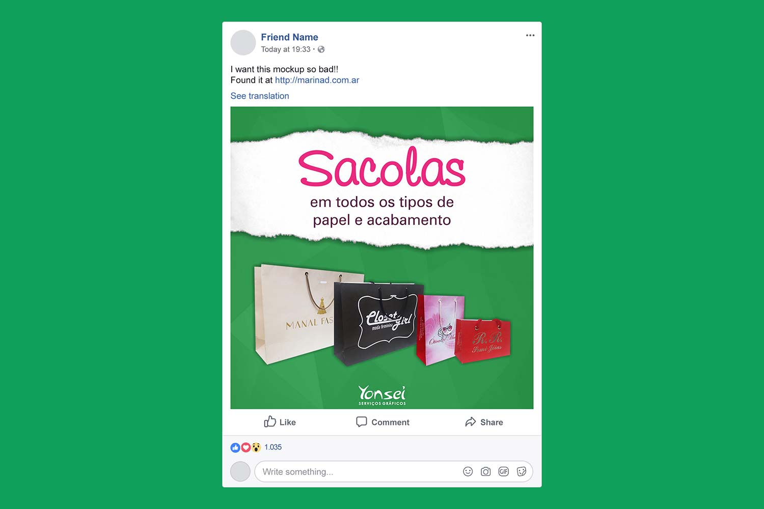 Post gráfica Yonsei